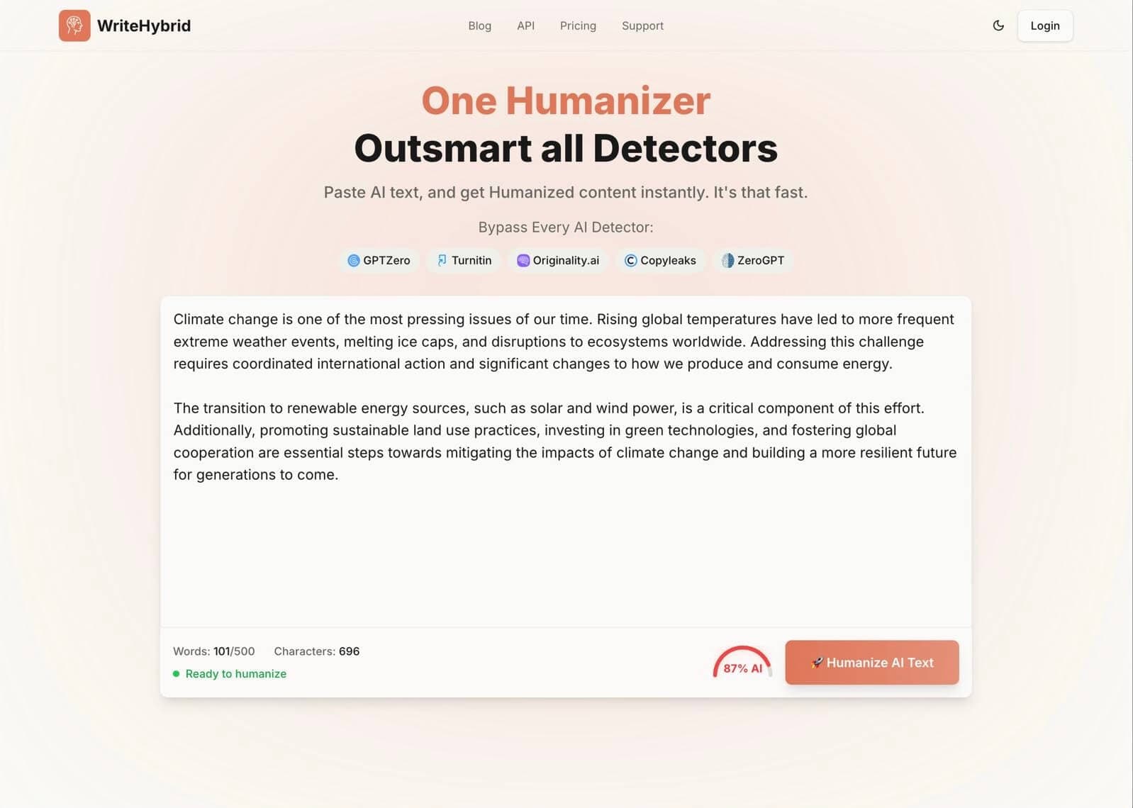 Humanize AI Text & AI Humanizer Online