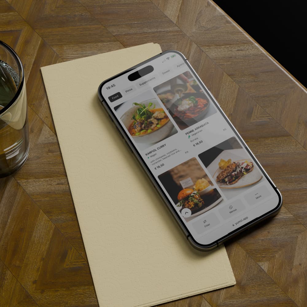 Yumzi - Smart Menus